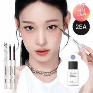 NEW/2EA 클리오 샤프쏘워터프루프펜슬라이너 증정 마이크로페셔널딥클린립아이리무버 31ml