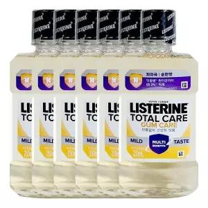 리스테린 토탈케어 검케어 마일드 250ml X 6개