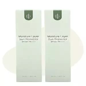1+1 인셀덤 모이스쳐 레이어 선 프로텍터 50ml 젤타입 선크림 /QR부착 100% 본사 입고