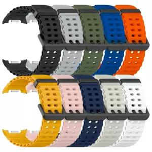 갤럭시워치 9 8 클래식 46mm 44mm 40mm 듀얼 스포츠 마린 스트랩 시계줄 밴드