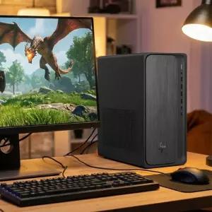 HP 옴니데스크 M03-0037KR RTX4060Ti 인텔 AI U7-265 D5 32GB 1TB FreeDOS 듀얼모니터 미니타워 사무 업무