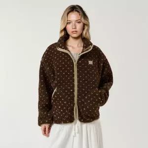 [후아유](마산점)Dot Pattern Fleece Jacket WHMZG1198F