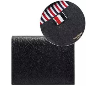 26SS 남성 페블 그레인 더블 카드지갑 (MAW021L 00198 001 26S)