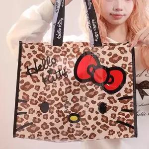 아트박스 키즈키즈 헬로키티 호피 타포린백 브라운 H105657)