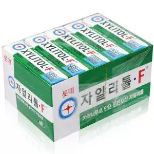 롯데제과 자일리톨껌24g x 15개 쥬시후레쉬 스피아민트