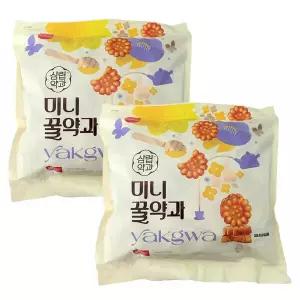 삼립 미니 꿀약과 1kg x 2개 개별포장