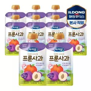 아이얌 건강한 아이사랑 주스 프룬사과 100ml 10개
