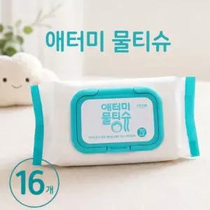 애터미 캡형 물티슈 70매 x 16개입 (총 16팩)