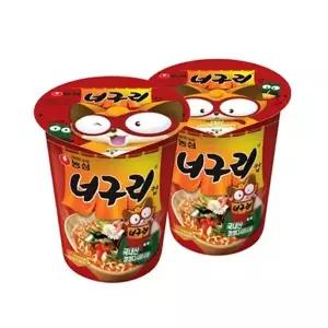 농심 너구리미니컵 30개 BOX