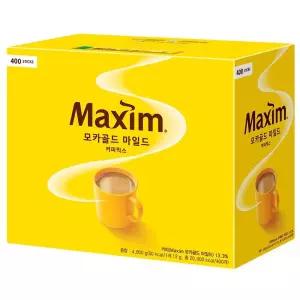 맥심 모카골드 마일드 커피믹스 400T 대용량