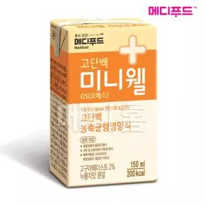 메디푸드 미니웰 OS(150ml 24팩) 누룽지(고구마