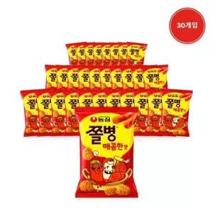 농심 쫄병스낵 매콤한맛 82g X 30개입