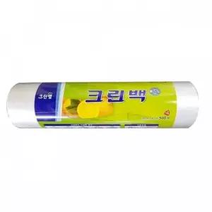 크린백 롤백 크린롤백 대 500매 30x40cm 비닐봉투 롤비닐 투명봉투