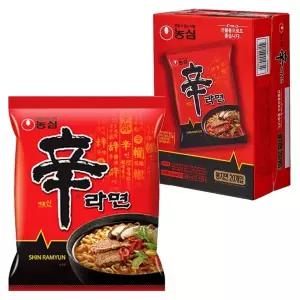 농심 신라면 120g 20개 1박스