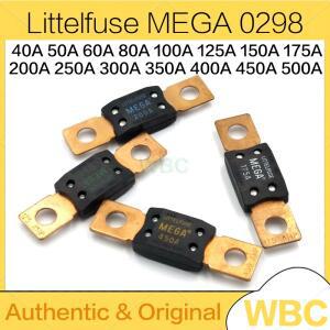 1Pcs Littelfuse MEGA 자동 퓨즈 홀더 ANM 볼트 온 중날  플랫형 40A-500A 0298  200A 보트 32V