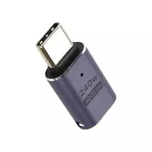 USB 4.0 Type C 젠더 to C타입 GEN3 240W 40Gbps