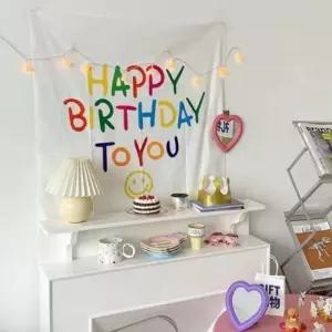 돌잔치 백일 축하 현수막 포스터 액자 벽걸이 파티룸 홈파티 사진촬영 재사용가능 천재질