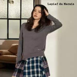 라삐아프 26FW 루즈핏 클래식 V넥 니트 풀오버 3종