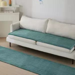 [무료배송] 극세사 소파 롱패드 65X230cm(그린)