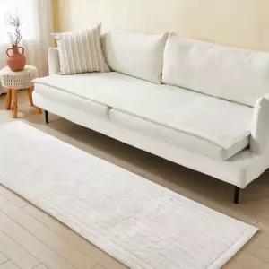 [무료배송] 극세사 소파 패드 65X230cm(화이트)