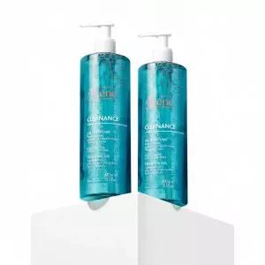 피지말끔약산성 아벤느 클리낭스 클렌징 젤 400ml 더블 기획