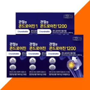 주영엔에스 관절엔 콘드로이친 1200 900mg x 60정 5개