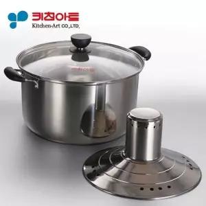 [제이큐]스테인리스 찜기 찜솥 34cm