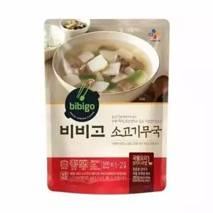 비비고 소고기 무국 500g 즉석 국 미역 갈비탕