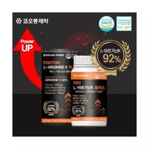 코오롱제약 닥터 L-아르기닌K 플러스 1000mg x 180정
