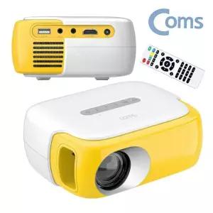 유치원 강의용 미니 회의용 가정 빔프로젝터 카페 수업용 학원 COMS LED
