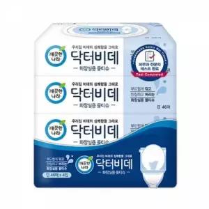 3플러스1입 비데 닥터 물티슈 화장지 휴지 깨끗한나라 화장실용 티슈