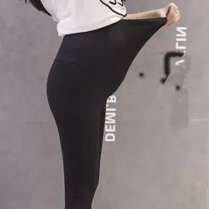 여성 임산부 여름 7부 레깅스 허리밴딩 산전 산후 홈웨어 임부복 하의