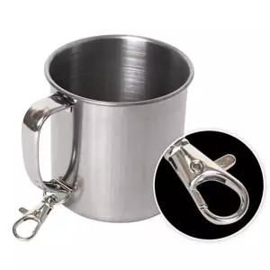 스텐컵 250ml 물컵 양치컵 캠핑컵 주방 휴대용 음료잔 스테인리스 다용도 컵