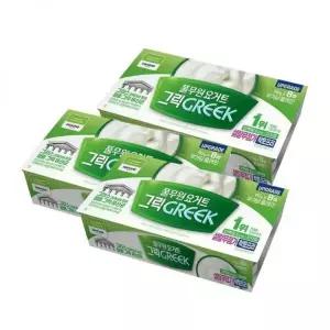 풀무원다논 그릭요거트 무가당 플레인 90g x 24
