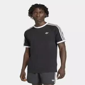 아디다스 ADIDAS 3-스트라이프 티셔츠 - 블랙 KE3538