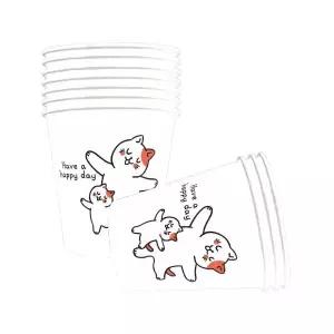 페이퍼맥스 고양이 종이컵 2000개