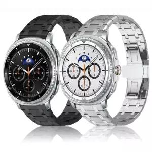 갤럭시워치8 오크 메탈밴드 스트랩 갤워치8 스테인레스 스틸 시계줄 40mm 44mm