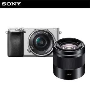 소니 카메라 A6400L (SELP1650) + SEL50F18 단렌즈 패키지 / 미러리스 알파