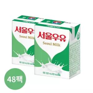 서울우유 멸균우유 200ml x 48입 SJ