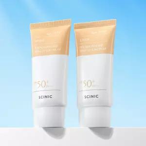 싸이닉 엔조이 파데스킵 톤업 선크림 50g 파데프리 수분 비건 선크림 (1+1)