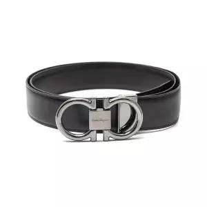라프리마 [FERRAGAMO] 페라가모 더블 간치니 남성 양면 벨트 67-9938-00 694531