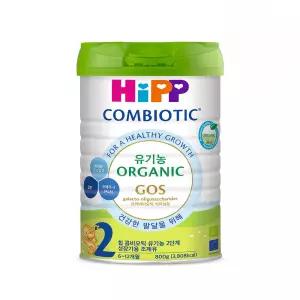 HiPP 힙분유 콤비오틱 유기농 분유 2단계 800g, 1개 [원산지:독일]