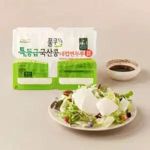 풀무원 국산특등급 네컵 연두부 360g