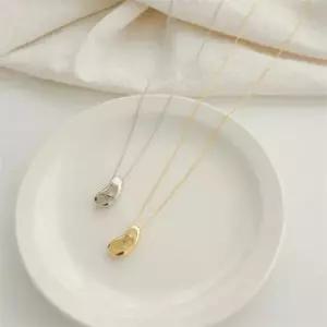 [이쁜] 24k 골드도금 심플 네크리스 목걸이 (8914028A)