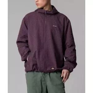 디키즈 DICKIES 그리드 체크 라이트 윈드브레이커 Purple DIKU251LRJK004PP0 137023