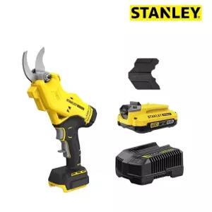 스탠리 SCPP32D1 무선 충전전지가위 20V MAX 2.0Ah배터리 가지치기 원예가위 농원 화훼
