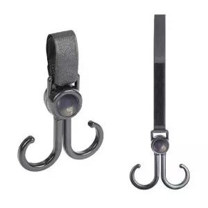 더블 후크 유모차 걸이 찍찍이 가방 고리 DD-12503 /유모차걸이/유모차용품