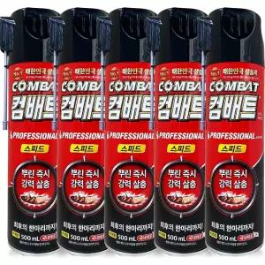 헨켈 컴배트 스피드 에어졸 500ml x 5개