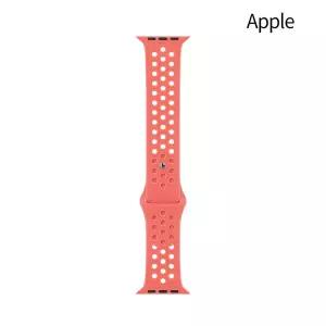 애플워치 스트랩 나이키 스포츠 밴드 애플 정품 NIKE BAND 38-41mm, 매직엠버/크림슨