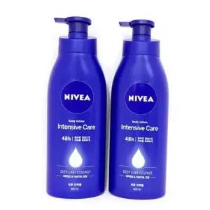 바디로션 니베아 인텐시브 딥케어 에센스 400ml 2개